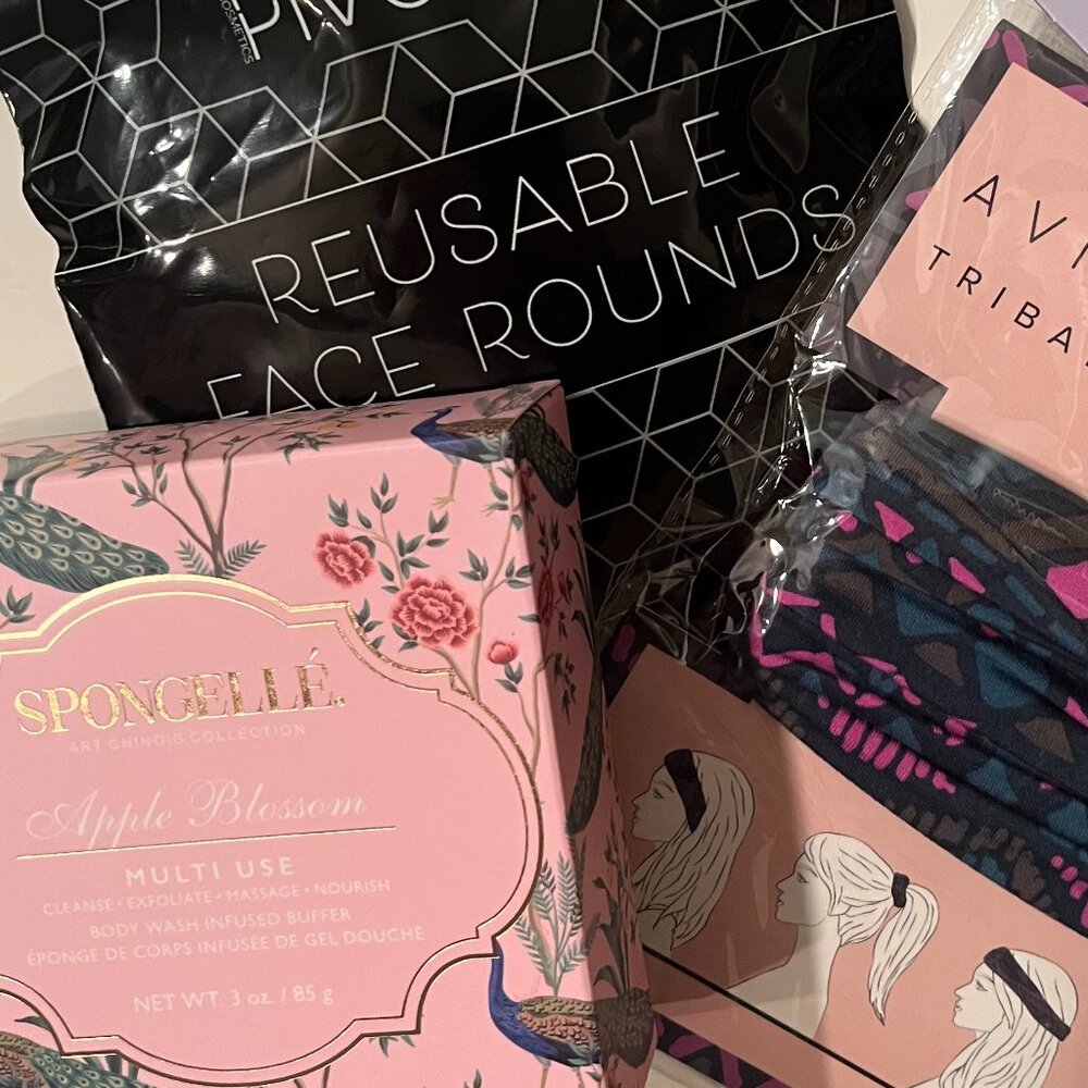 Wellness - Spongelle Apple. Blossom Infused Buffer and 3 other Items (NEW)! (hx)